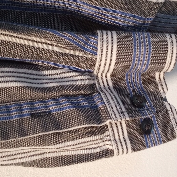 Taso Ella men's strip shirt - Picture 3 of 9
